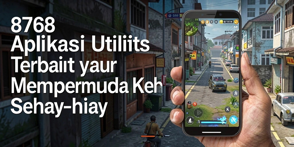 Tampilan utama aplikasi 8768 yang user-friendly dan menarik.