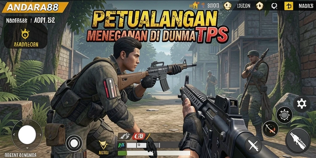 Tampilan menegangkan dari gameplay ANDARA88 saat pertempuran berlangsung.