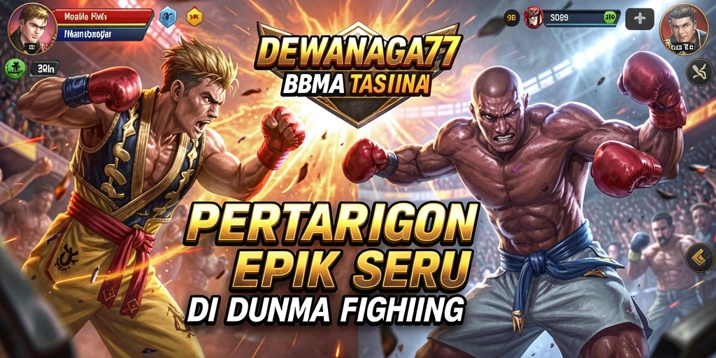 Tampilkan gameplay seru DEWANAGA77 dengan aksi pertarungan dramatis.