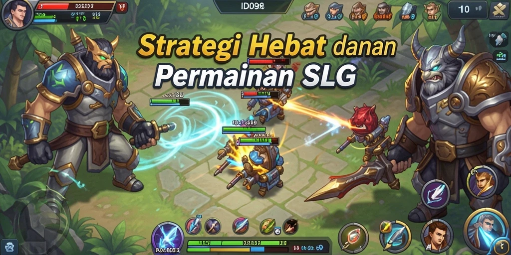 Tampilan gameplay menggugah strategi dalam ID098.