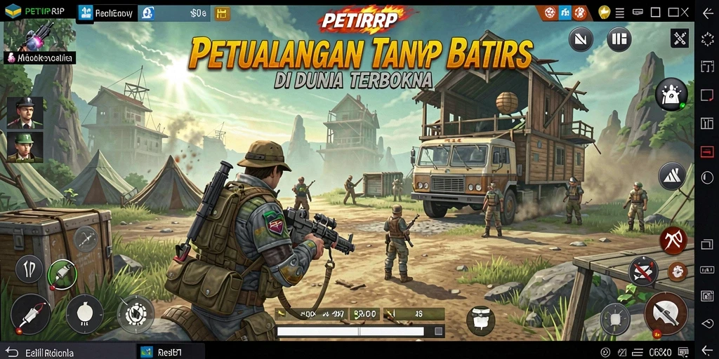 Gameplay seru di dunia terbuka yang luas dan mendetail.