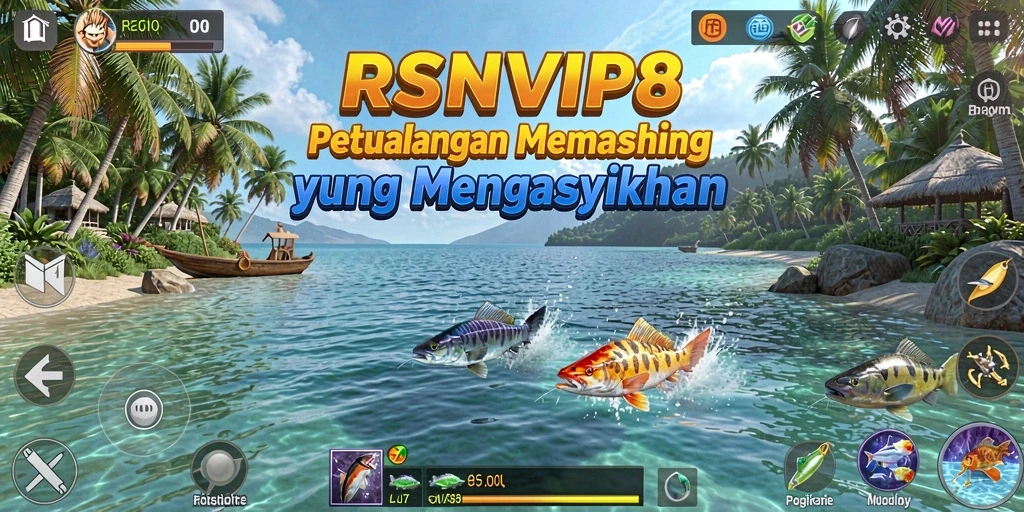Tangkapan ikan yang menakjubkan di RSNVIP8.