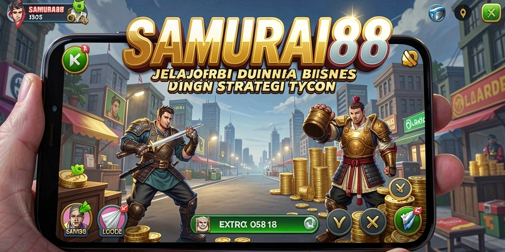 Tampilan gameplay SAMURAI88 yang mengasyikkan dalam dunia Tycoon.