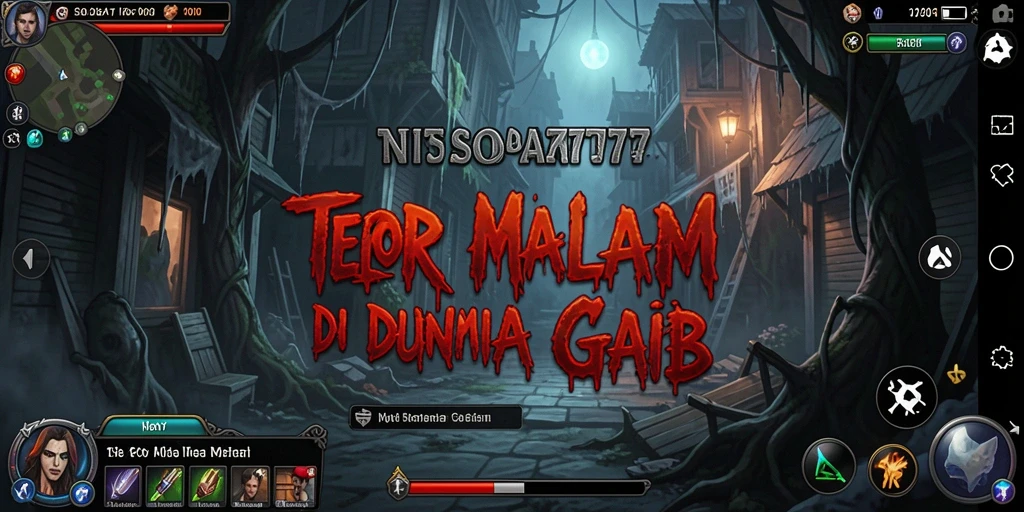 Tampilan gameplay menakutkan dari SOBAT777 yang mengguncang adrenalin.