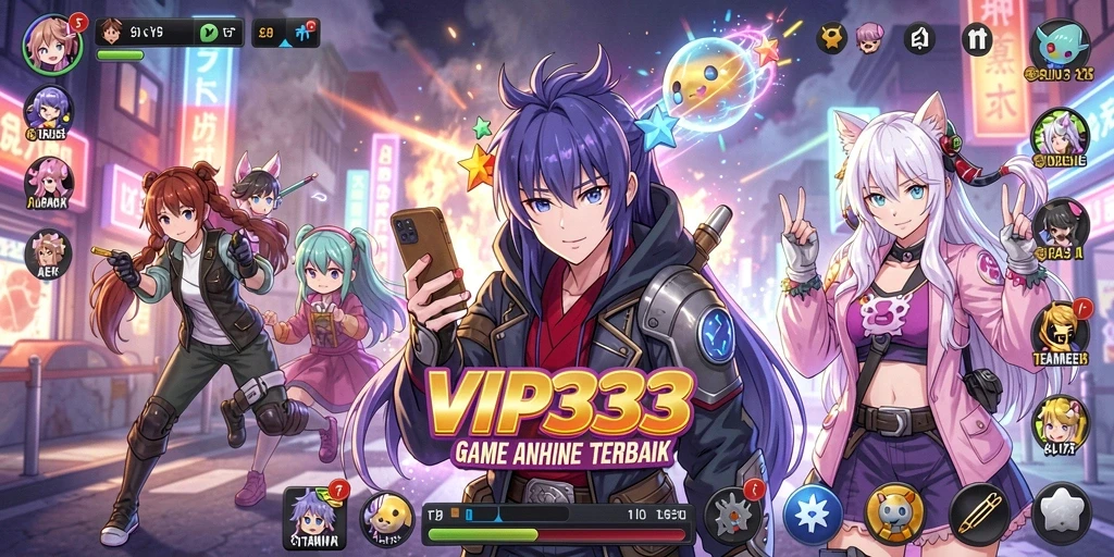 Menampilkan pertarungan seru dalam dunia Anime yang menakjubkan.